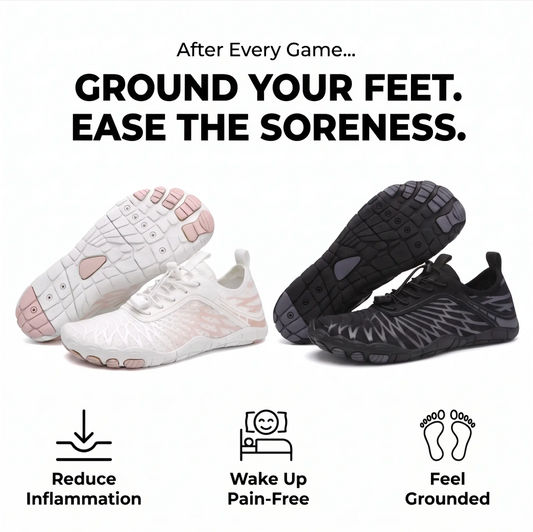 CourtStride™ Grounding Recovery Shoes