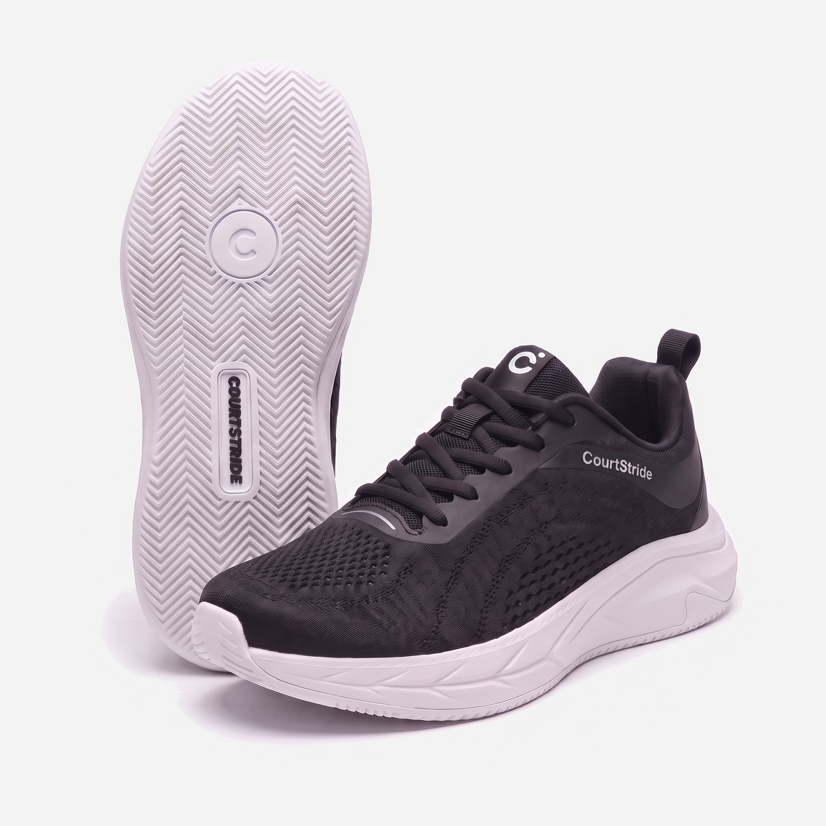 CourtStride V3 Black/White Sole