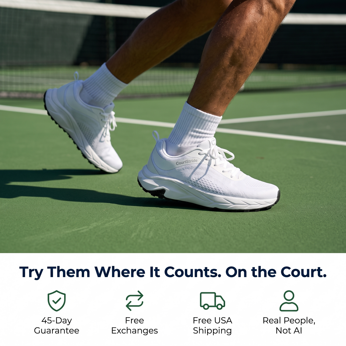Courtstride Premier™ Pickleball Shoes