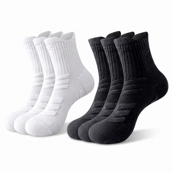 Cushioned Pickleball Socks (3 Pairs)